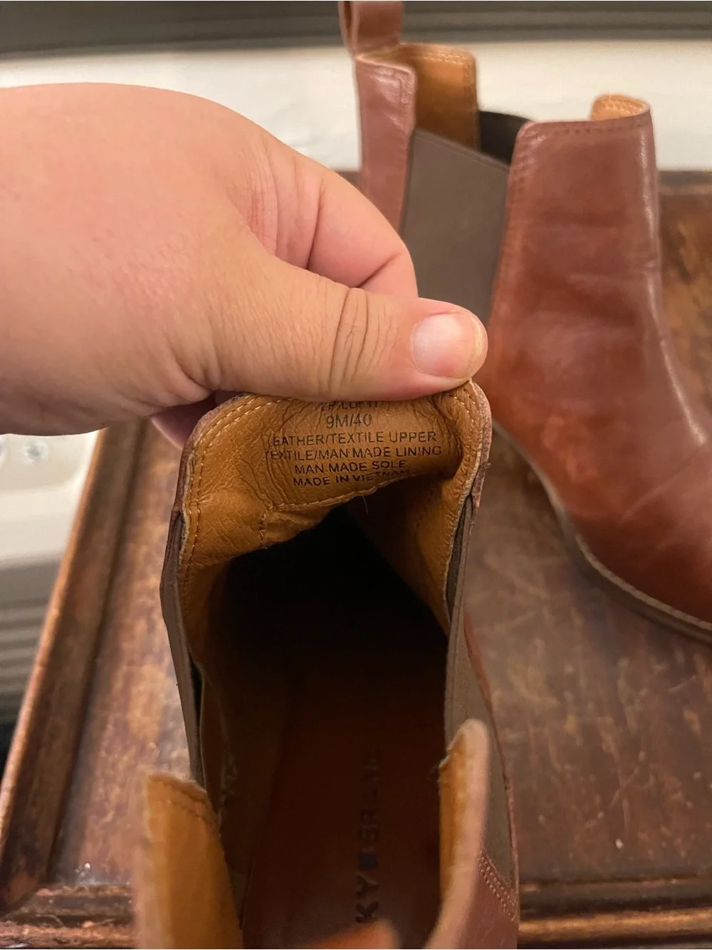 Lucky Brand brown leather